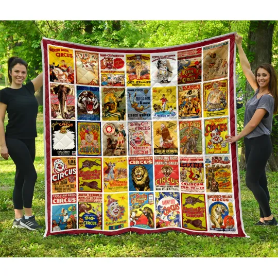 Discover Circus Quilts, Circus Vintage Quilts Blanket Super Soft Comfy Warm Plush