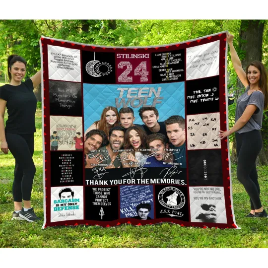 Discover Teen Wolf Quilts, Teen Wolf TV Series Quilt Blanket Scott McCall