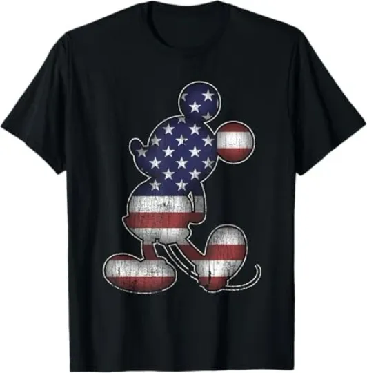 Discover Disney Americana 4th Of July Mickey Mouse T-Shirt