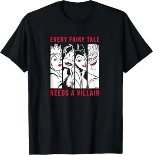 Discover Disney Villains - Every Fairy Tale Needs A Villain T-Shirt, Gift For Friends