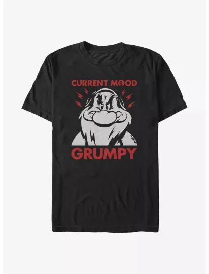 Discover Disney Snow White And The Seven Dwarfs Grumpy Mood T-Shirt, Gift For Friends