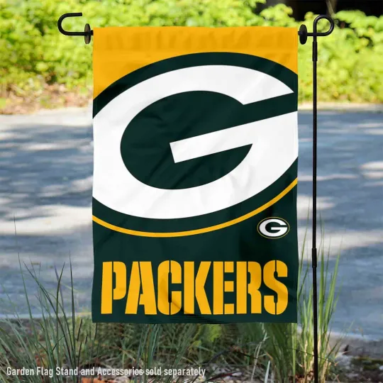 Green Bay Packers Large Logo Garden Yard Banner Flag