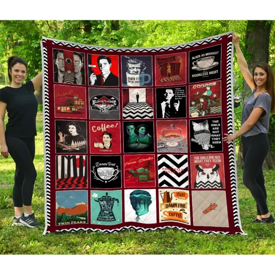 Discover Twin Peaks Blanket, Twin Peaks TV Series Quilts Blanket Soft and Warm
