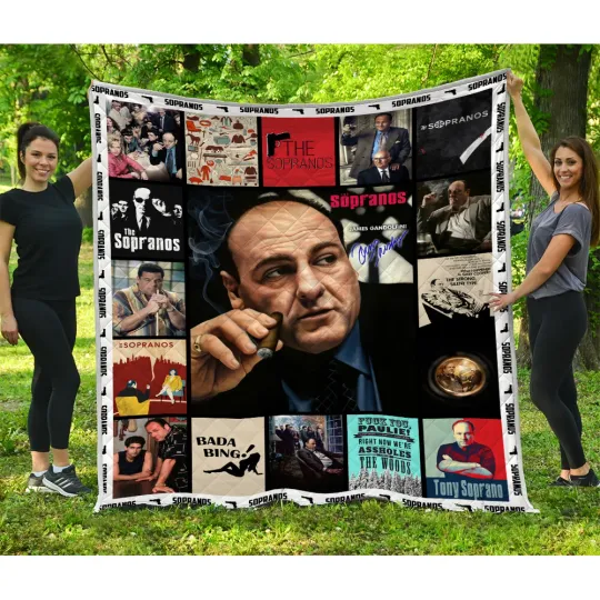 The Sopranos Quilts, The Sopranos TV Series Quilt Blanket Super Soft Cozy Warm