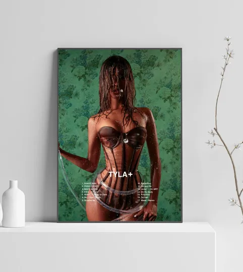 Discover Tyla + Album Premium Music Poster | Vertical Matte Poster with Tracklist