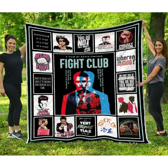 Discover Fight Club Quilts, Fight Club Quilts Blanket Fluffy, Cozy, Plush