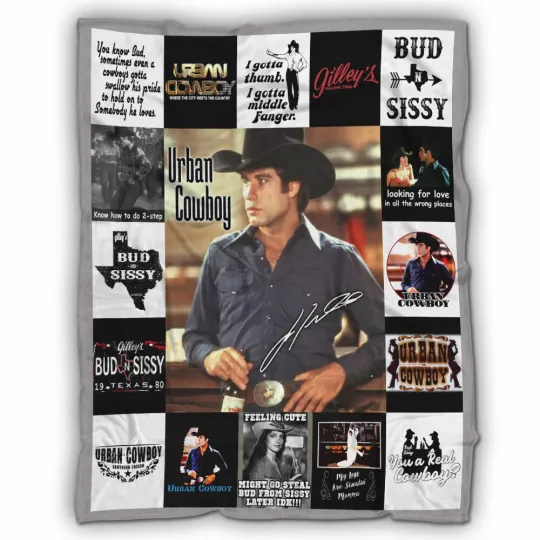 Discover Urban Cowboy Blankets, Urban Cowboy Fleece, Sherpa Blanket