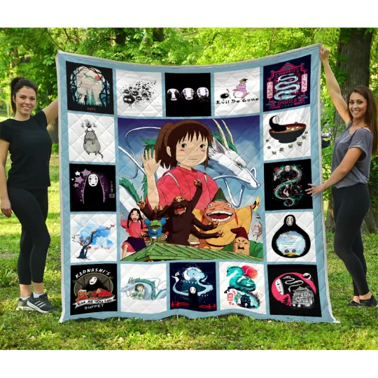 Discover Spirited Away Quilt, Spirited Away Manga Anime Quilt Blanket Gifts