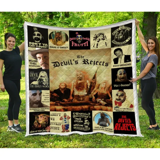 Discover The Devil’s Rejects Quilts, Halloween funny movies Quilts Blanket