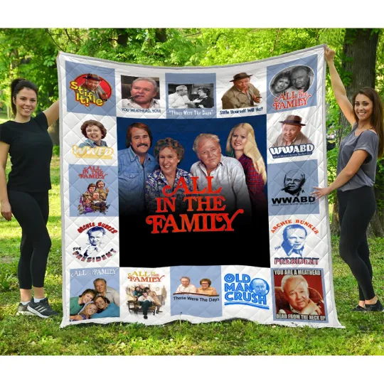 Discover All in the Family Blanket, All in the Family TV Series Quilt Blanket Gifts