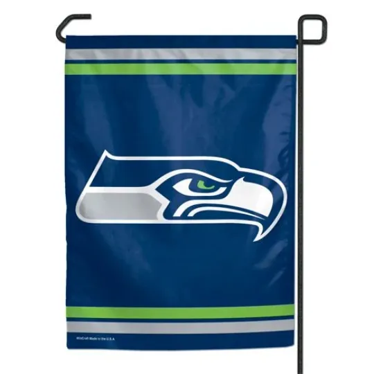 Discover SEATTLE SEAHAWKS 11"X15" GARDEN FLAG NEW WINCRAFT 👀🏈