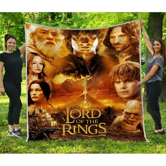 Discover The Lord of the Rings Quilts, The Hobbit Quilts Blanket The One Ring