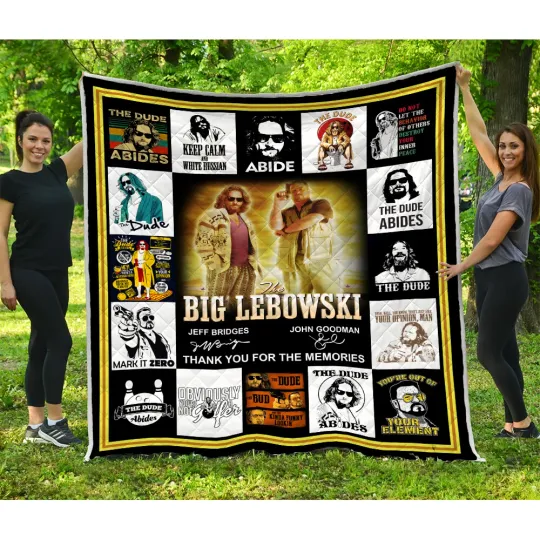 Discover The Big Lebowski Blanket, Dude Quilt Blanket Super Cozy and Comfy