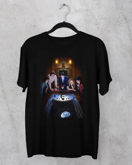Discover Wings Band Back to the Egg Album Black T-Shirt