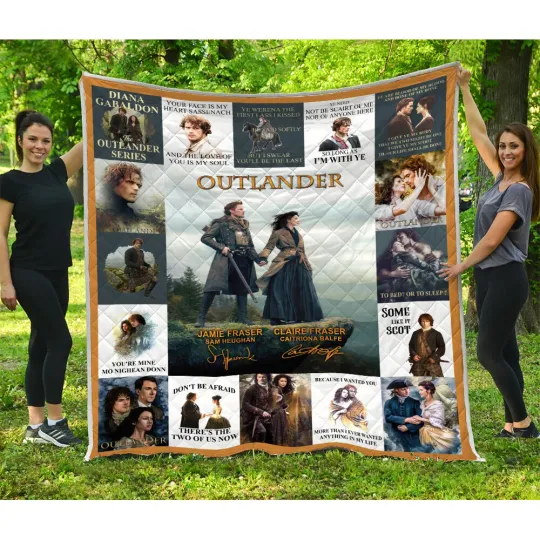 Discover Outlander Quilt, Outlander TV Series Quilt Blanket Super Soft Cozy