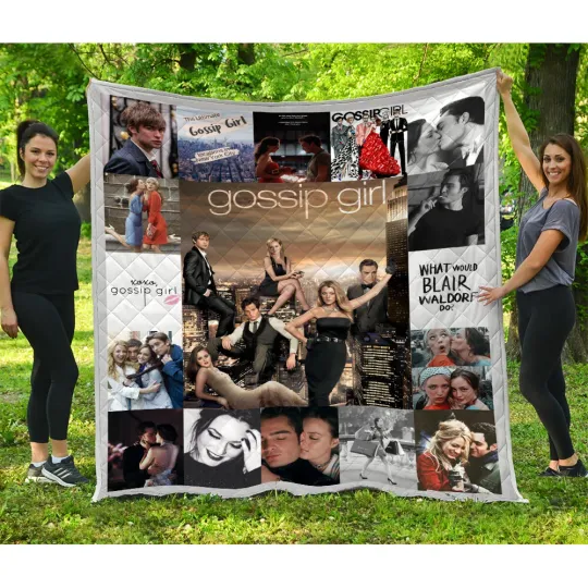 Discover Gossip Girl Quilt, Gossip Girl TV Series Quilt Blanket Soft & Cozy Gift For Teen