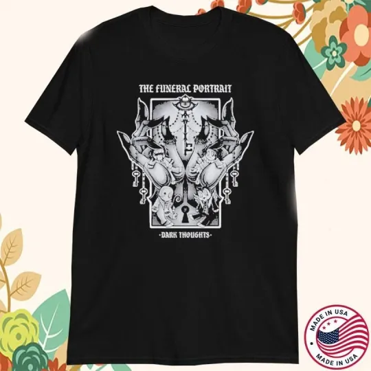 Discover Vintage The Funeral Portrait Dark Thoughts T-shirt S to 5XL 2F912