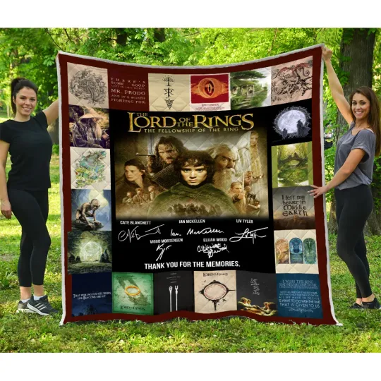 Discover The Lord of the Rings Quilts, Gollum, The Hobbit Quilts Blanket The One Ring