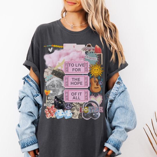 Discover Taylor Art Collage T-Shirt