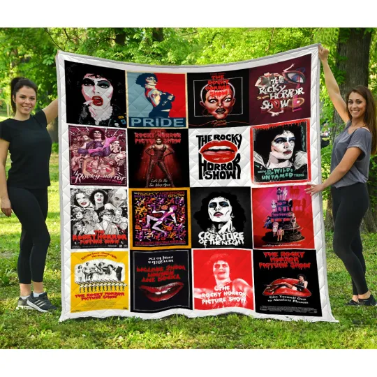The Rocky Horror Picture Show Quilts, Halloween Movie Quilts Blanket