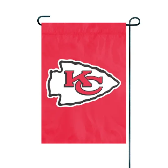 KANSAS CITY CHIEFS  Garden Window FLAG Outdoor Decor