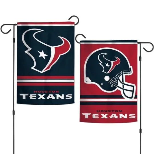 Houston Texans football Garden Flag Football Double Sided 12.5" x 18" New