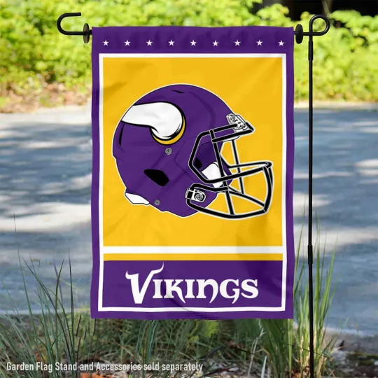 Minnesota Vikings Garden Flag and Yard Banner