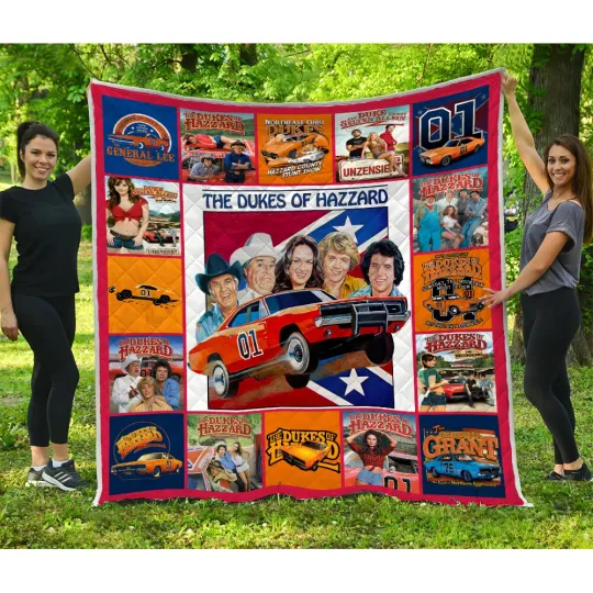 Discover The Dukes Of Hazzard Quilt, The Dukes of Hazzard Quilt Blanket Gifts Idea
