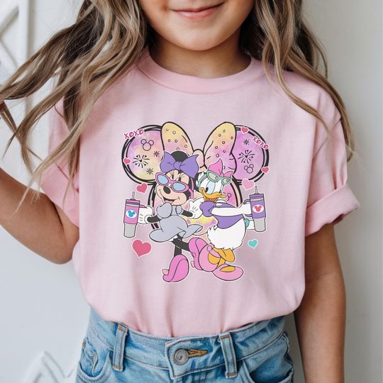 Discover Minnie Daisy Girls Trip T-Shirt  Cute Disney Vacation Tee for Women & Kids, Magical Matching Outfit