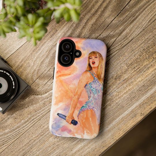 Discover TS Lover Era Watercolor Phone Case for iPhone – Protective, Glossy or Matte Finish