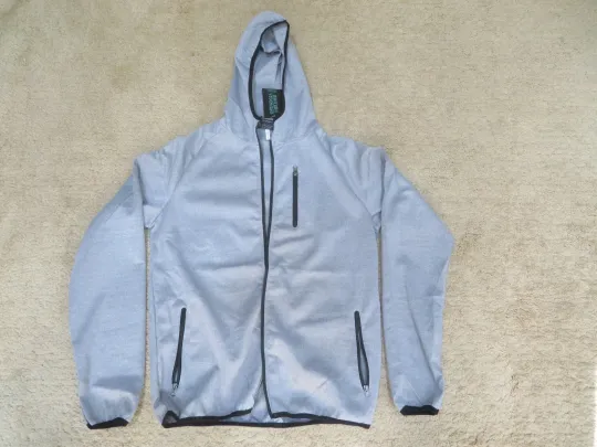 Discover Men's Jogger Athletic Sport Tracksuit Hoodie Jacket and Pants Set