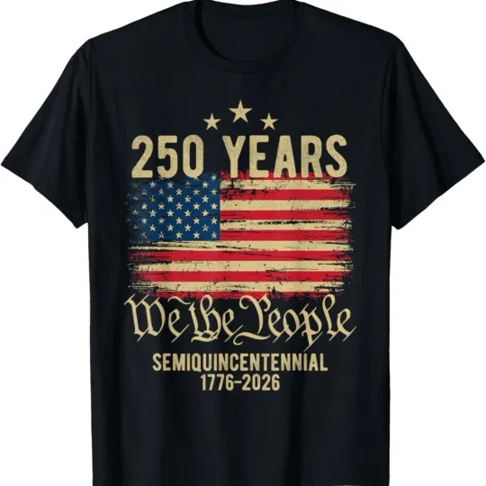 Discover 250th anniversary t shirt America 250th Anniversary Celebration 250 Years Unisex