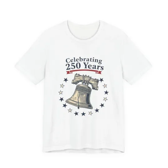 Discover 250th Anniversary Liberty Bell Tee | USA 1776–2026 Semiquincentennial