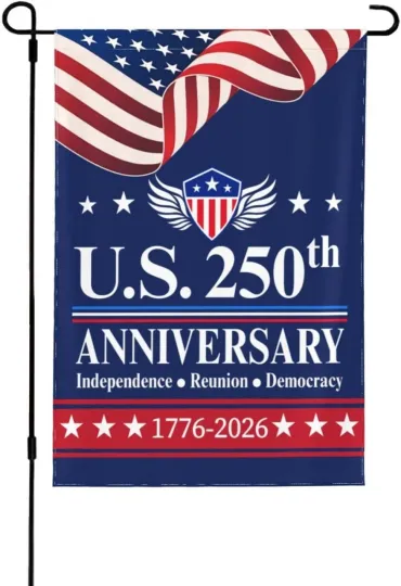 Discover 250th Anniversary America Garden Flag Patriotic Yard Flag 1776-2026