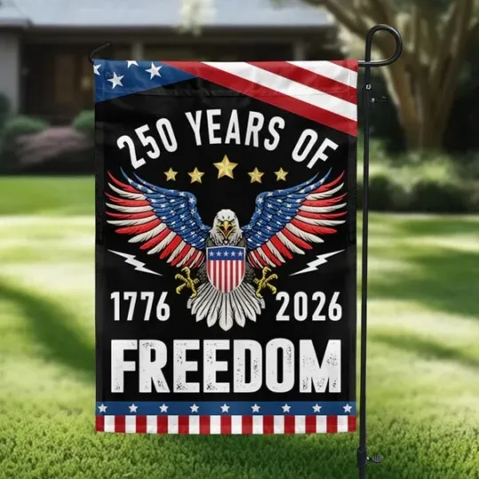 Discover Merican Freedom Flag – 250th Anniversary USA Celebration 1776–2026