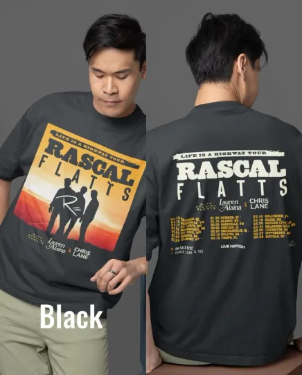Discover Rascal Flatts 2026 Tour T-Shirt