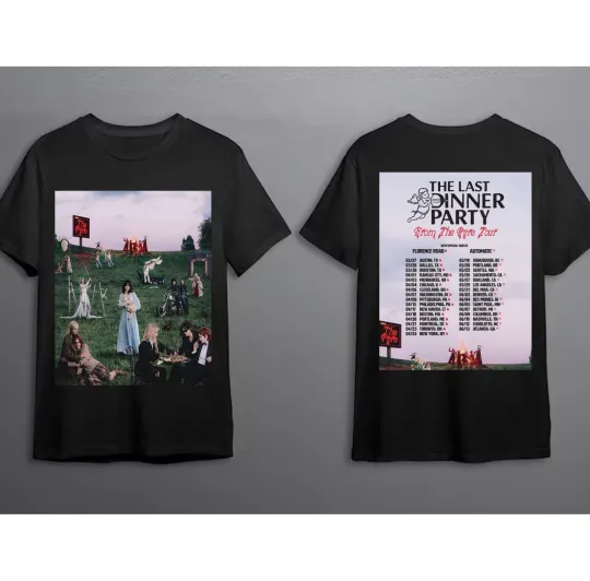 Discover The Last Dinner Party 2026 North America Tour T-Shirt