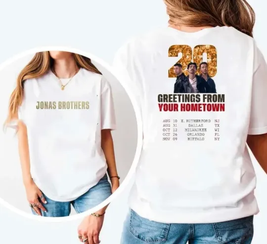 Discover Music Tour 2026 T-Shirt - Hometown Tour Shirt