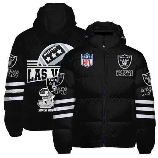 Las Vegas Raiders Puffer Jackets