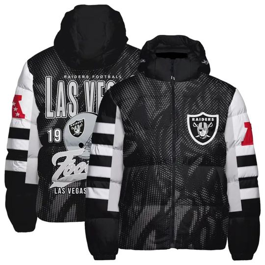 Las Vegas Raiders Puffer Jackets