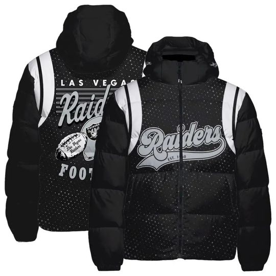 Las Vegas Raiders Puffer Jackets