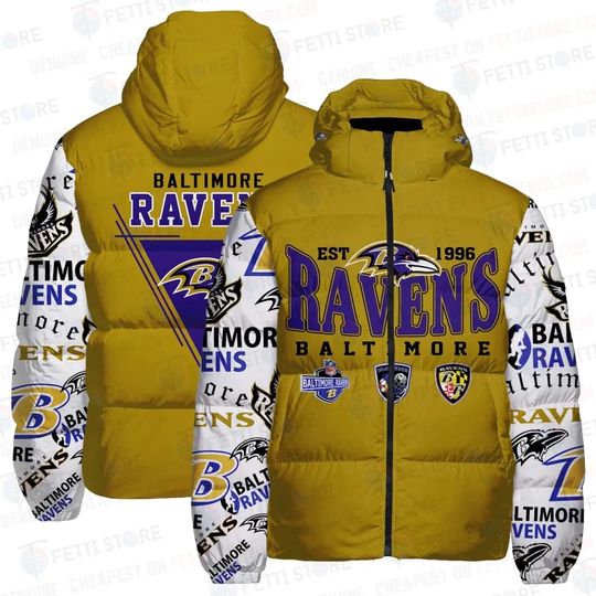 Baltimore Ravens Puffer Jackets