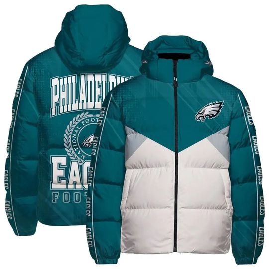 Philadelphia Eagles Puffer Jackets