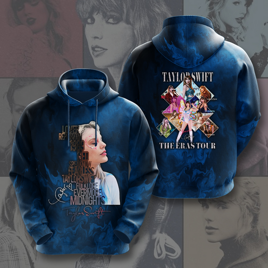 Discover Swift Eras Tour 3D Apparels Hoodie Gift For Fan