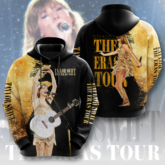 Discover Swift Eras Tour 3D Apparels Hoodie Gift For Fan