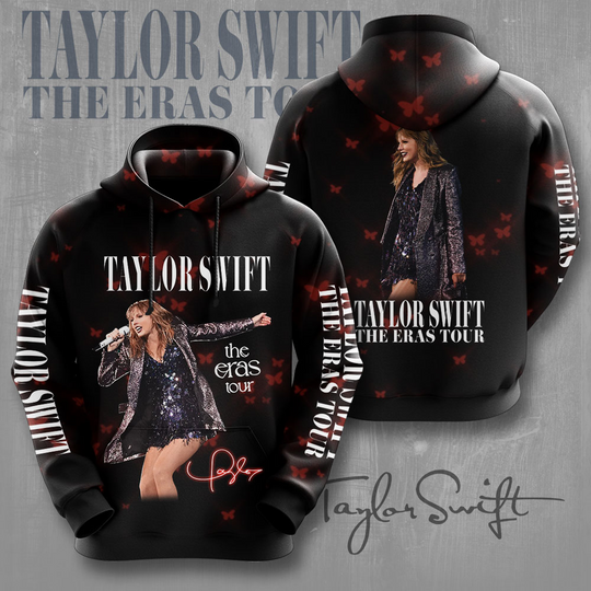 Discover Swift Eras Tour 3D Apparels Hoodie Gift For Fan