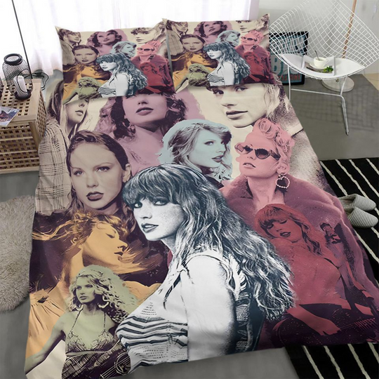 Discover Swift Theme Bedding Set – Modern Fan Room Decor