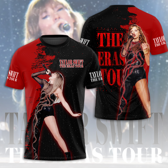Discover Swift Eras Tour 3D T-Shirt Gift For Fan