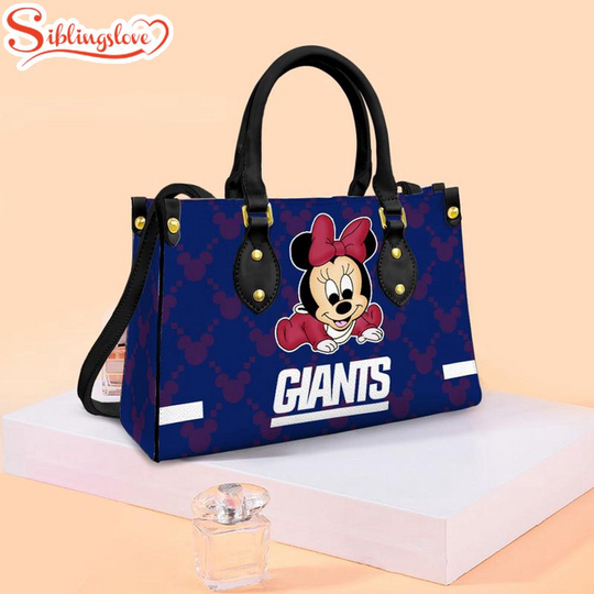 Discover New York Giants football Minnie Baby Cute Leather Handbag