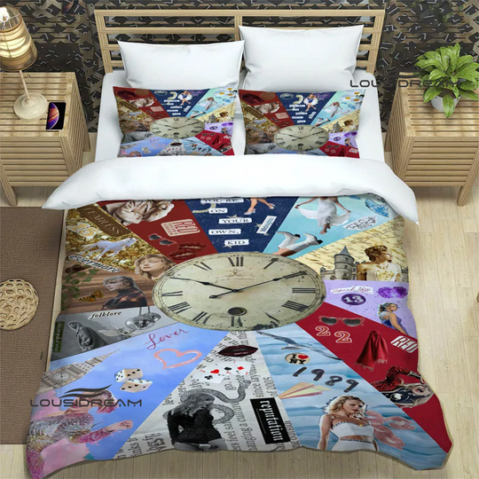 Discover Swift Theme Bed Set – Aesthetic Music Lover Decor